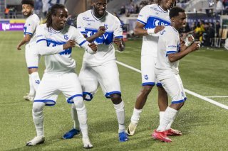 C'est la joie pour les joueurs du LS KEYSTONE/CYRIL ZINGARO